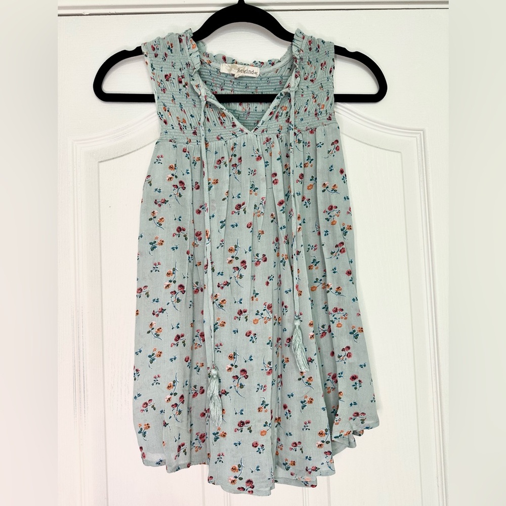 Rewind girls summer top, size L